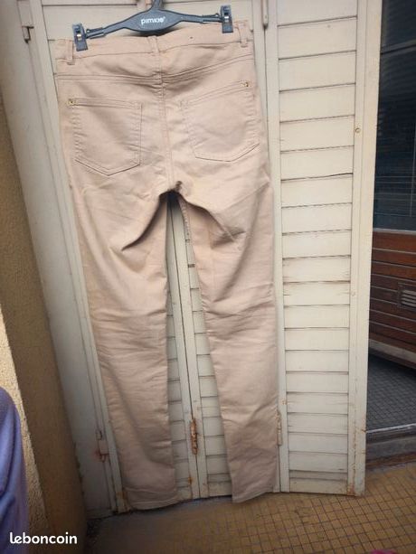 Pantalon beige H&M (image 4)
