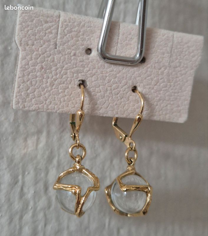 Boucles d'oreilles Jourdan Bijoux JS 219 Femme Doré