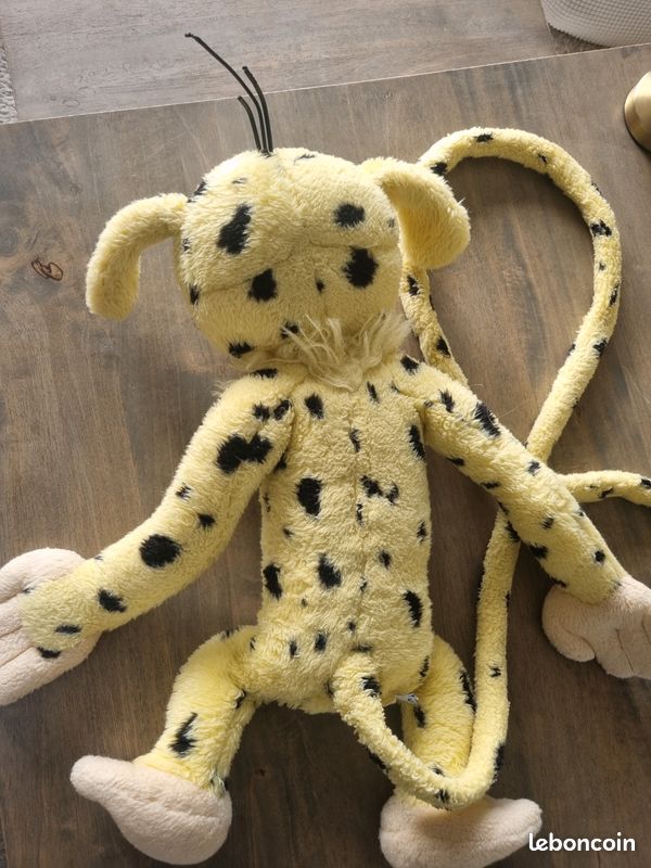 Énorme Peluche Marsupilami Vintage De 77 Cm, Toute Douce Et Collector !