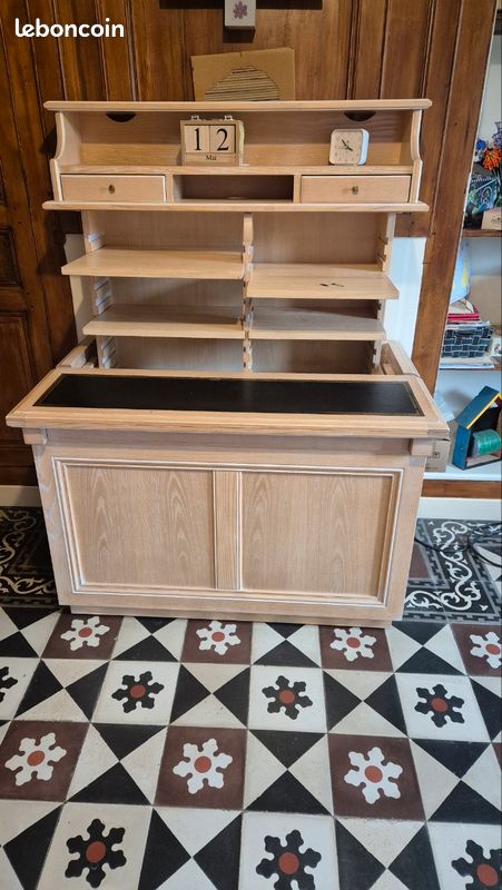 Bureau escamotable Cérusé (image 3)
