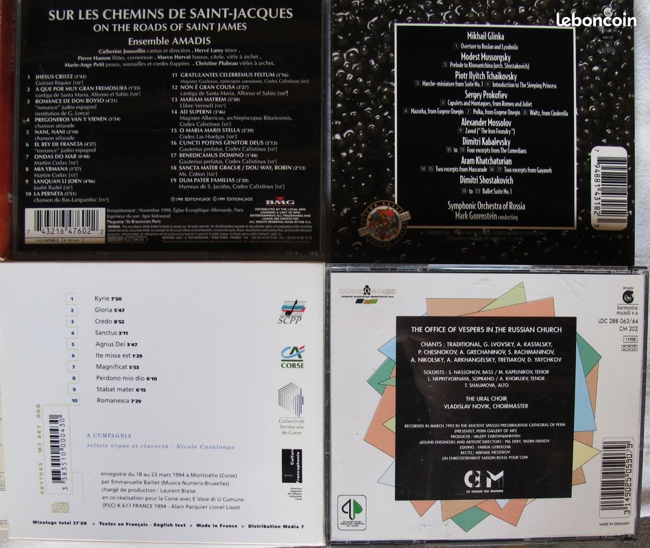 Lot de 25 disques - musique classique ou contemporaine - CD (image 6)