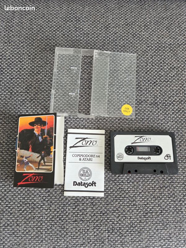Jeu Commodore 64 – Prowler Sur Cassette (occasion, Bon état)