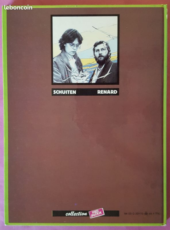 F.Schuiten Aux Médianes de Cymbiola C.Renard 05/1980 E.O. Humanoïdes Associés (image 3)