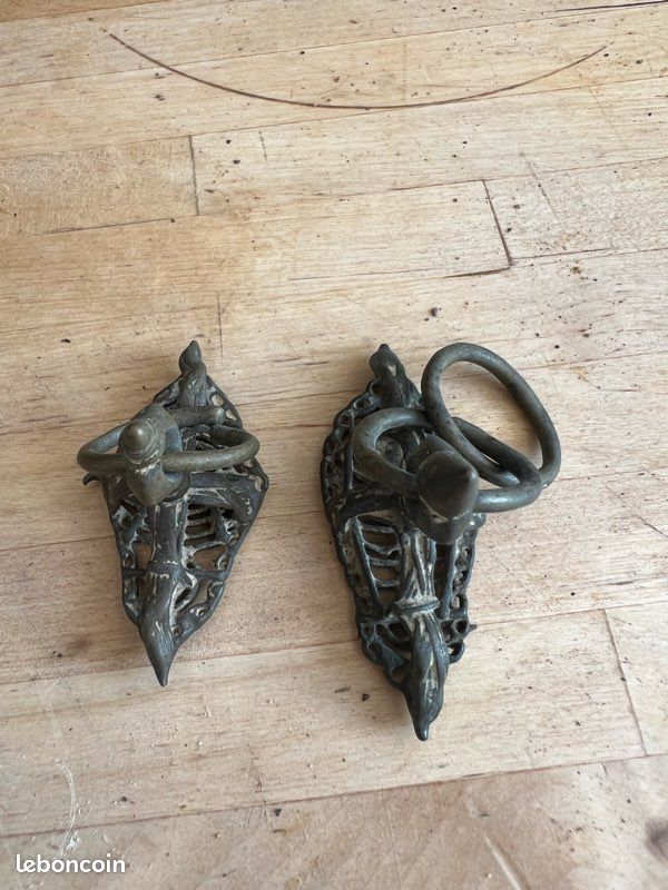 Lot de 4 pendentifs cachets maures du XIXe (image 3)