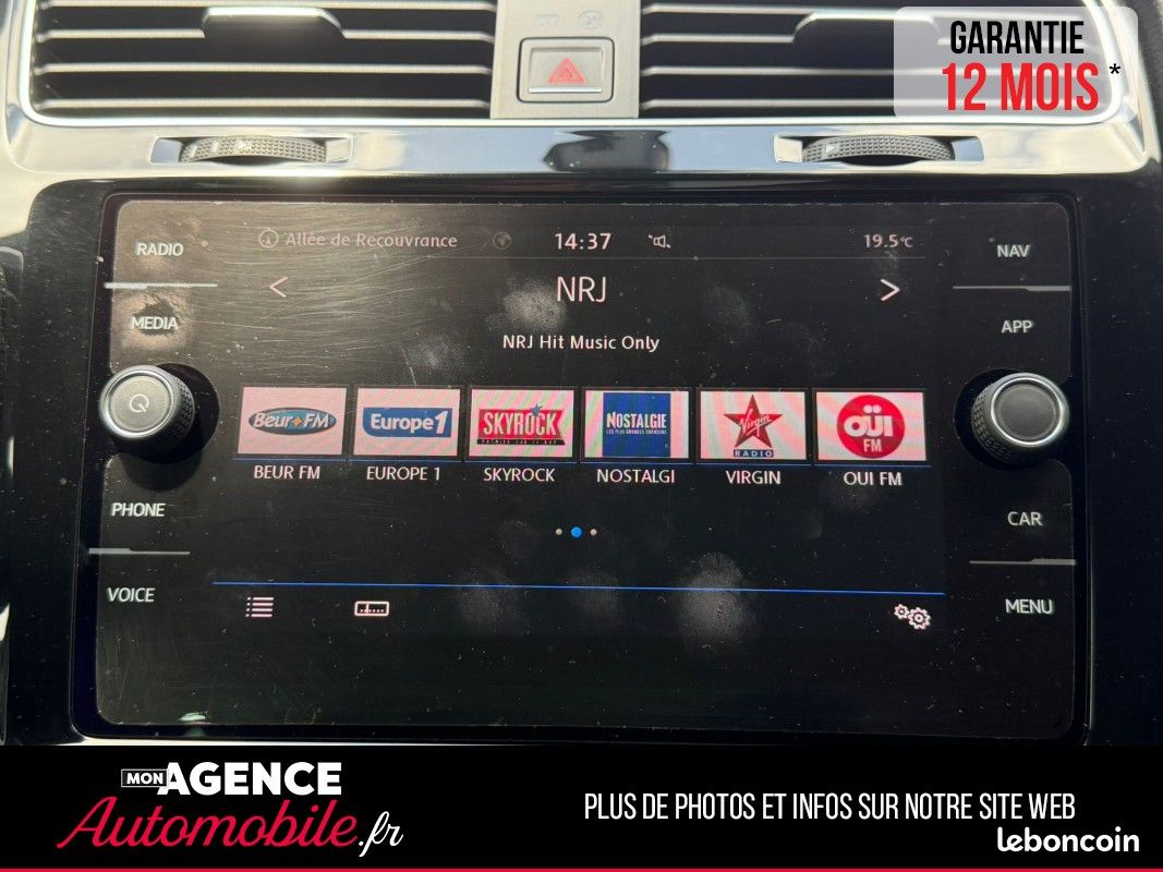Volkswagen Golf VII (2) 2.0 TDI 150 BLUEMOTION TECHNOLOGY CARAT DSG7 5P (image 21)