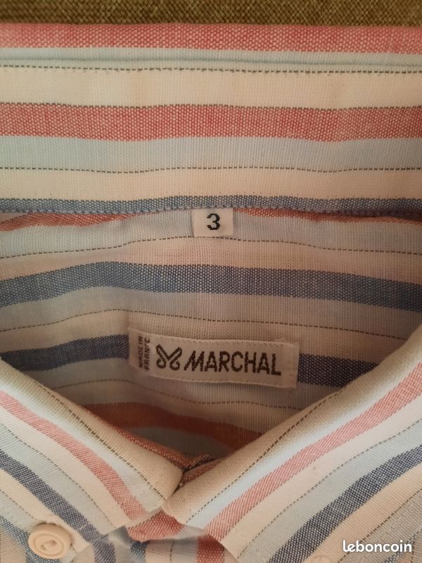 Chemise vintage Marchal France T3 (image 5)