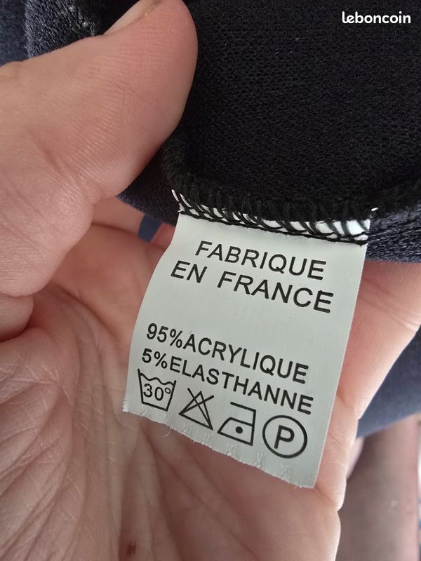 Manteau long bleu marine neuf (image 2)