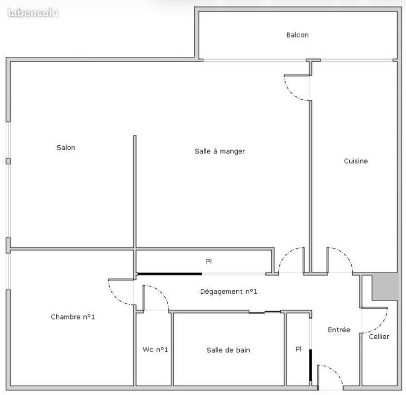 Appartement 3 pièces 85 m² · à Meaux · 85 m² · 218 000 €