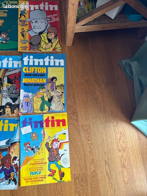 Lot de 15 « journal de Tintin » ancien (image 4)