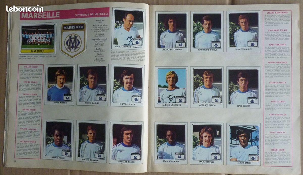 Album Panini Football 1978 - 5 Images, Bon De Commande Et Poster Vintage