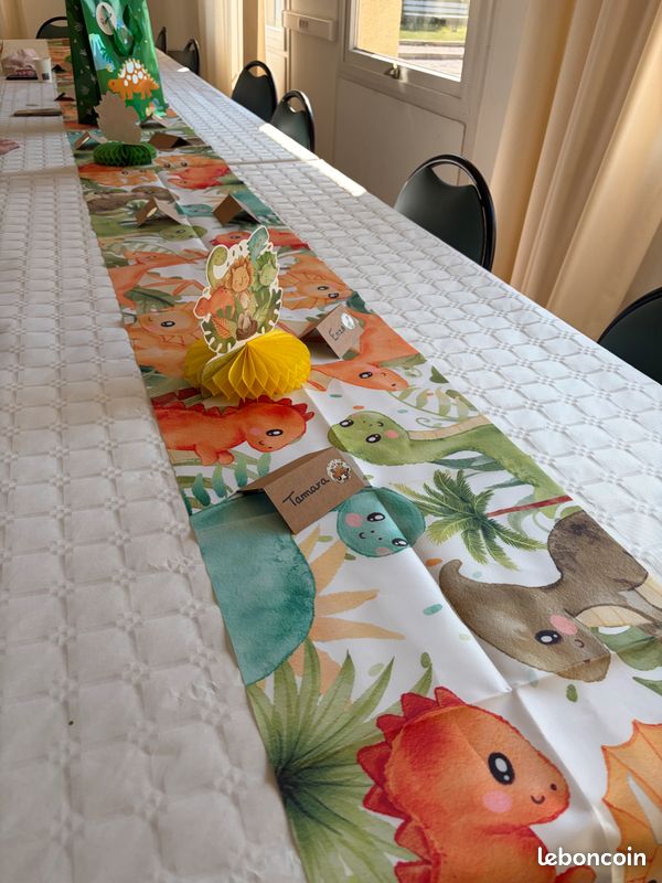 Dino Lot De 8 Décorations De Gâteau D'Anniversaire Pour 2Ème
