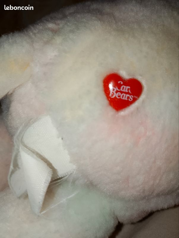 VIPC/Peluche Vintage Les Bisounours Care Bears rose arc-en-ciel cœur