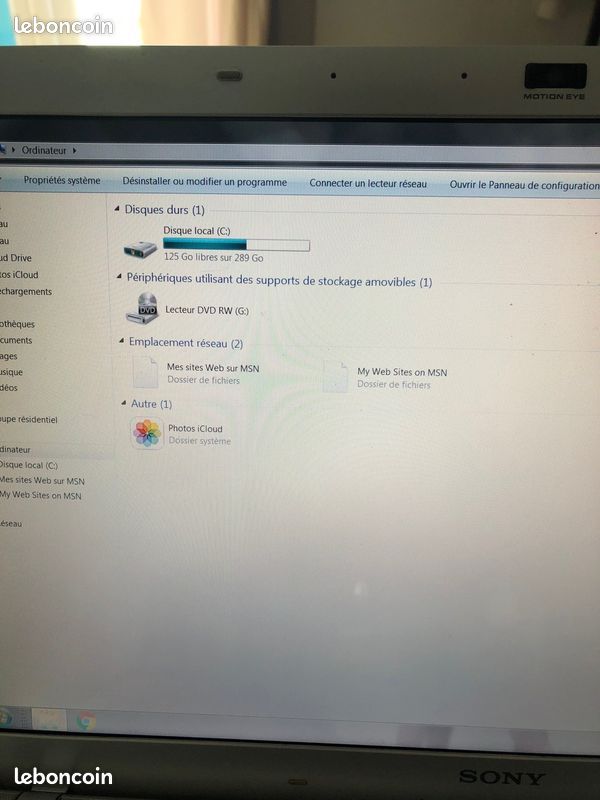 Sony vaio full HD VPCF11E4E 16.4’’ HD LED (1920×1080) (image 3)