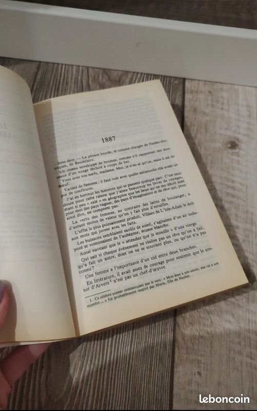 Livre Jules Renard - Journal 1887-1910 (image 5)
