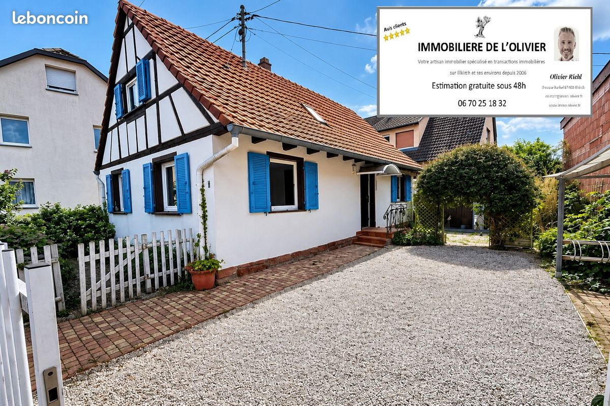 Maison 5 pièces 90 m² · à Illkirch-Graffenstaden · 90 m² · 329 000 €