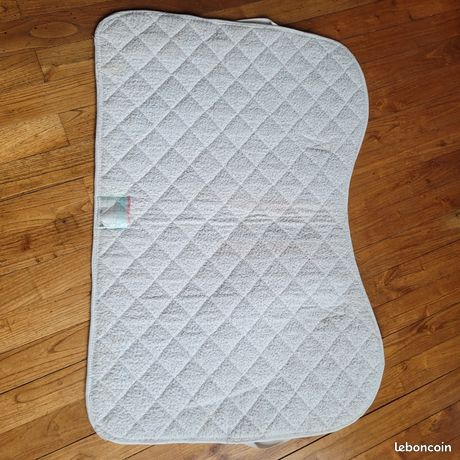 Tapis de selle pour cheval Stübben Streamline - Blanc - M - Sport