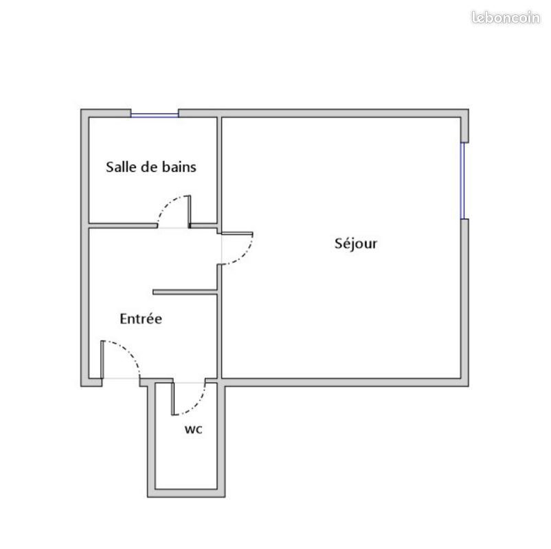 Appartement 1 pièce 24 m² · à Tarbes · 24 m² · 450 €/mois