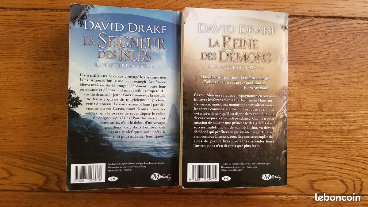 Lot tome 1 et 2 le seigneur des isles (image 2)