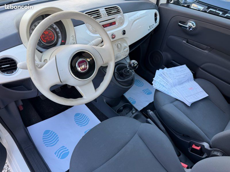 Fiat 500 1.2 MPI 69ch TOIT PANO/MODE CITY/RADIO CD (image 5)