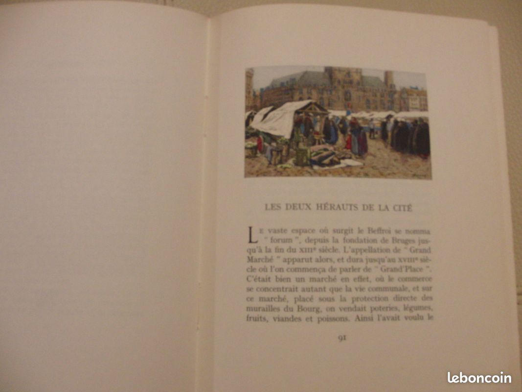 Le charme de Bruges Camille Mauclair 1955 (livre ancien) (image 2)