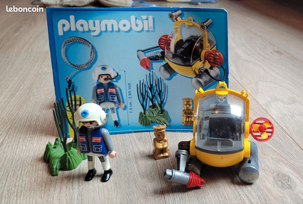 Encrier Noir Avec Plume Playmobil 35847 - Occasion, Accessoire Figurine