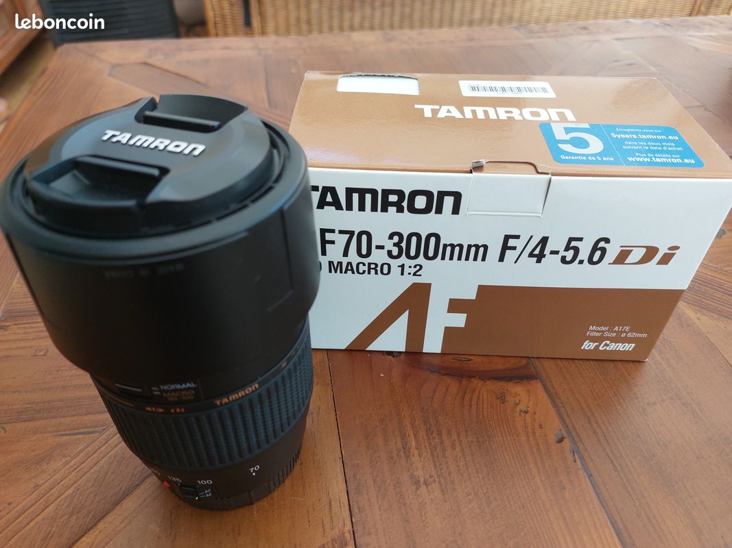 Tamron AF 70-300mm f/4-5.6 Di LD Macro 1:2 Canon EF (image 1)