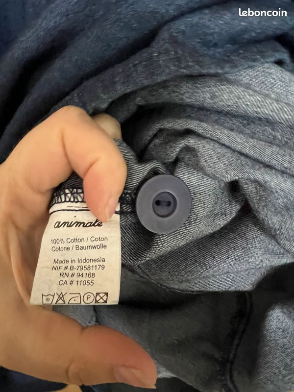 Robe longue en jeans (image 8)