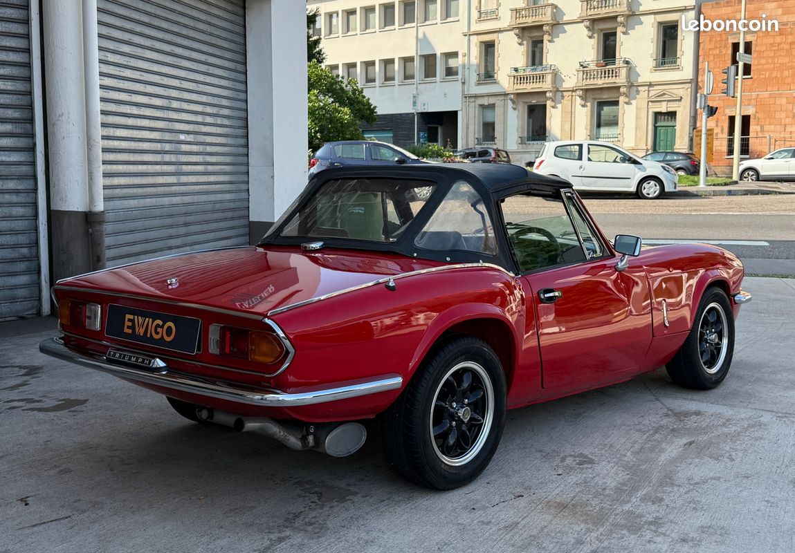 Triumph spitfire 1500 fh + cg collection + rhd (image 25)