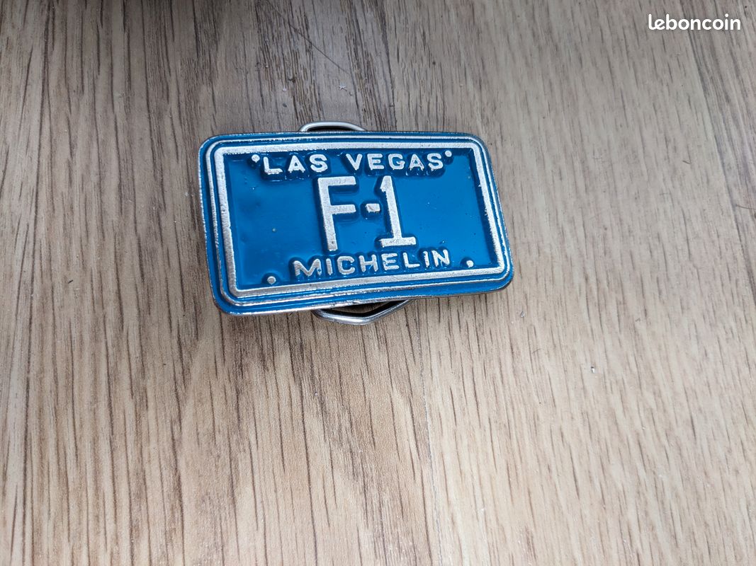 Boucle de ceinture F-1 Michelin - Las Vegas - TBE (image 1)
