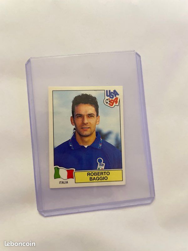 Carte De Collection Roberto Baggio - Panini Édition Limitée Japon 1999 - 20000 Sets - Non Classée