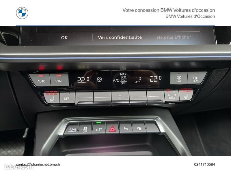Audi A3 Sportback 40 TFSI e 204ch Avus S tronic 6 (image 30)