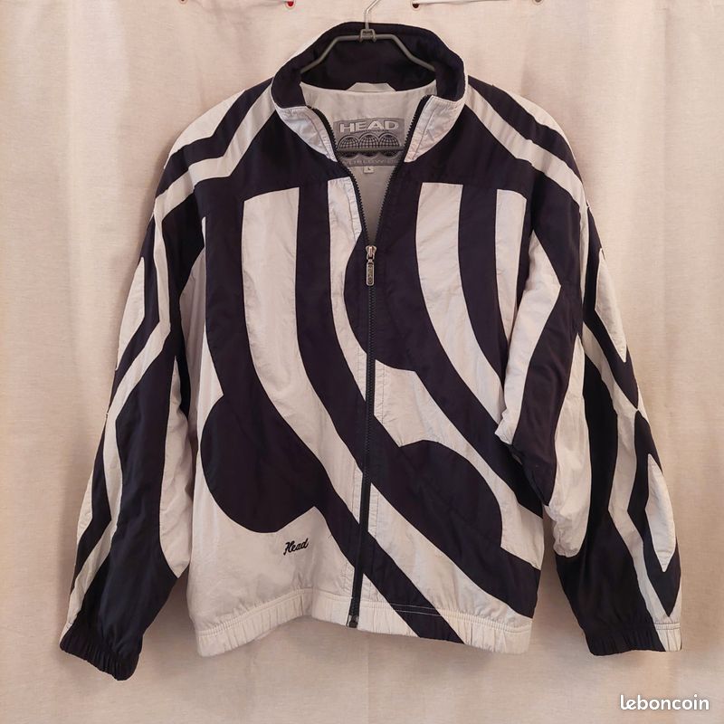 Veste coupe-vent vintage HEAD taille L - Vêtements