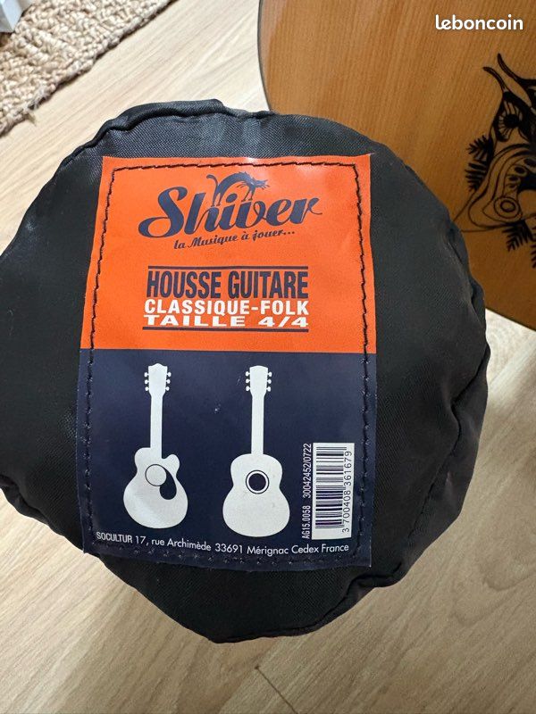 Guitare folk acoustique gaucher Shiver GFS-51 + accessoires (image 3)