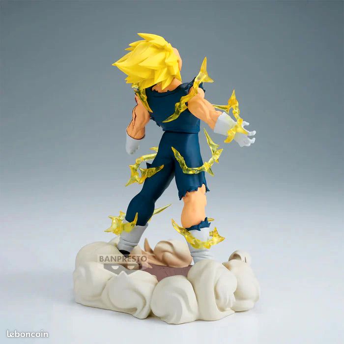 DRAGON BALL Z ACTION FIGURE MAJIN VEGETA SSJ2 SUPER SAIYAN 2 ANIME TOY 28 CM
