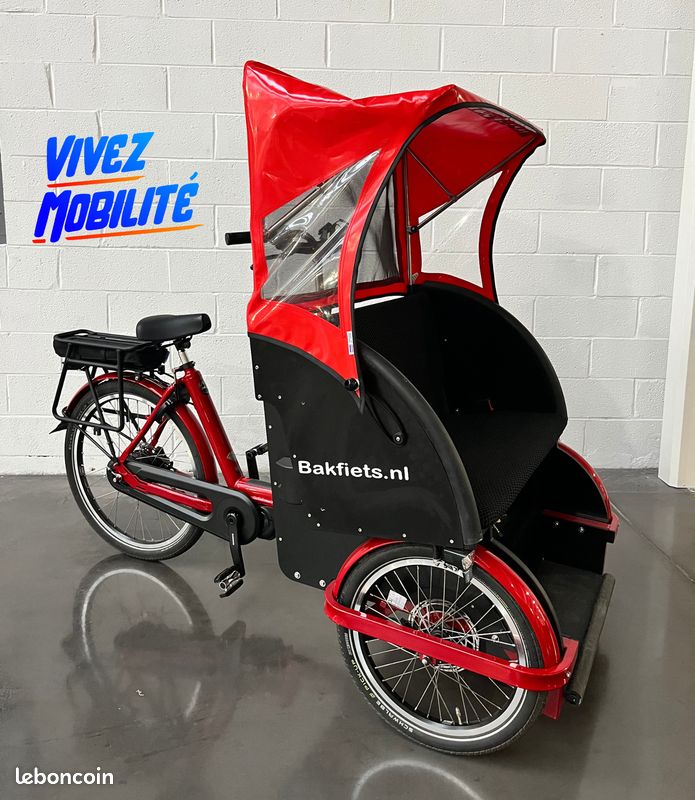 Vélo cargo - Triporteur à assistance électrique - Hauts-de-France (image 1)