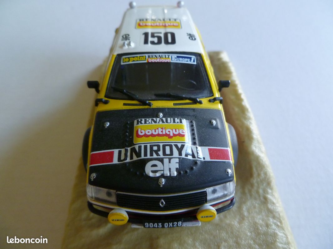 Coffret Norev 1/43 – Renault 4L Et 20 Turbo – Paris-Dakar 1980 – Frères Marreau