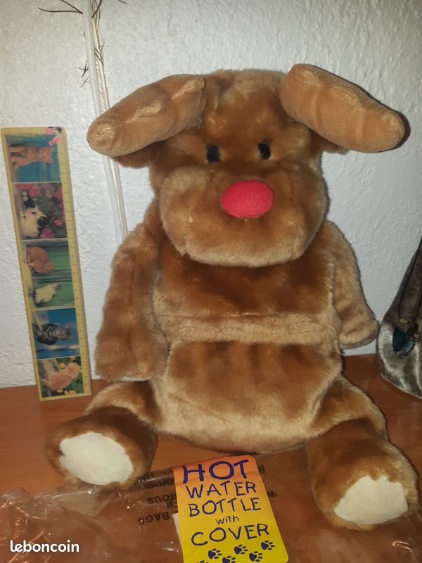 Peluche bouillotte Renne (image 1)