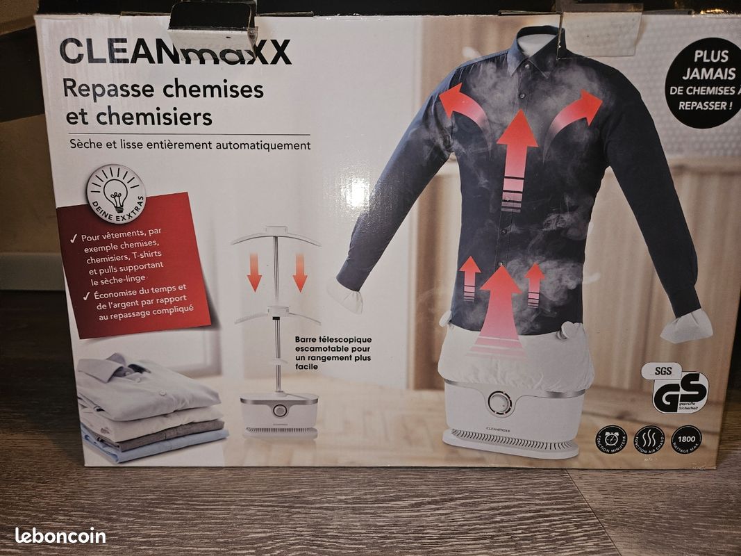 Repasse chemise et chemisier lidl, station vapeur vêtements