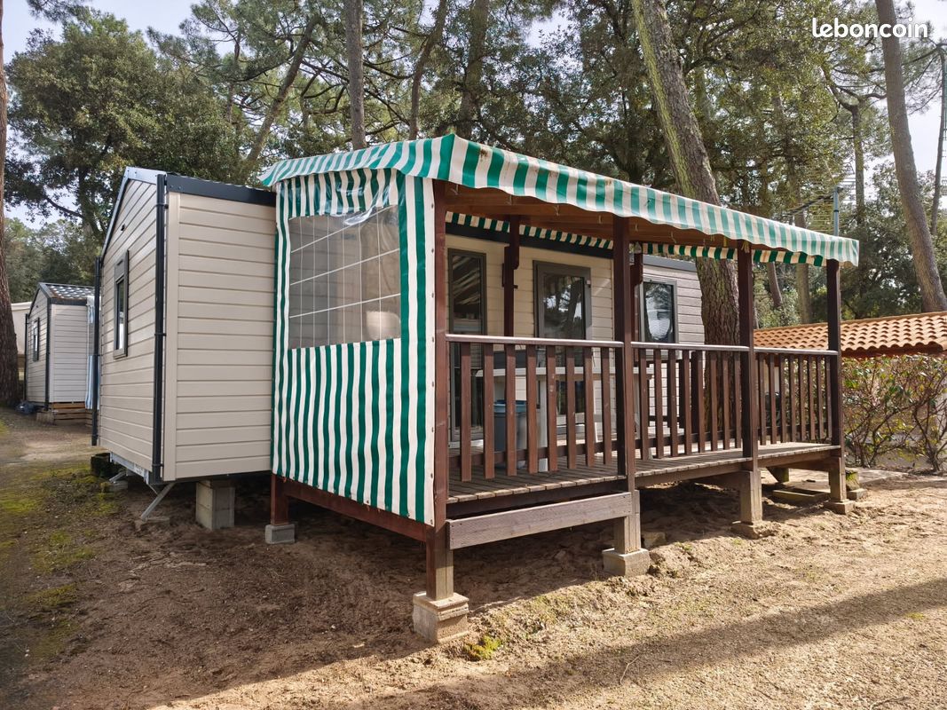 MOBIL-HOME 200m plage SAINT GEORGES DE DIDONNE (image 2)