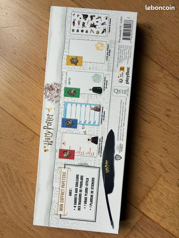 Harry Potter Coffret papeterie avec plume et carnets PlayBac (image 4)