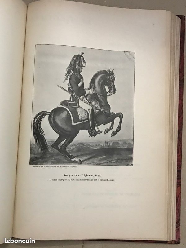 Historique des Corps de Troupe de l’Armèe Française de 1569 à 1900. Ministère de la Guerre-Berger Levrault 1900 (image 12)