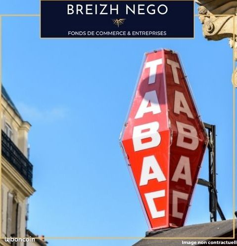 Fonds de commerce bar, tabac, presse Quimper (image 2)