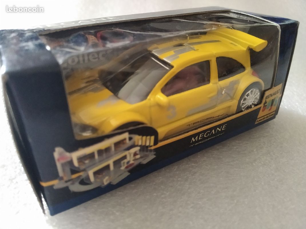 Miniature Norev Renault Sport RS Megane Trophy Jaune - Échelle 1/60, Boîte Collection