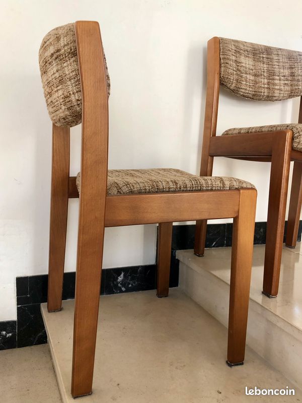 Chaises Vintage Années 80 (6 disponibles) (image 1)
