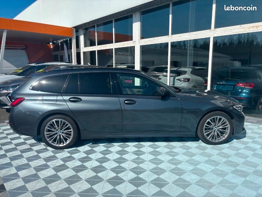 BMW Série 3 Touring (G20) 320DA 163 BVA8 PACK Sièges Sport TOE JA18 Hifi Key Less 1ère Main (image 13)