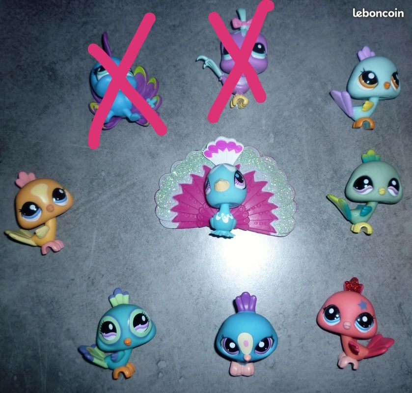 Little Petshop paons (LPS) à l'unité (image 1)
