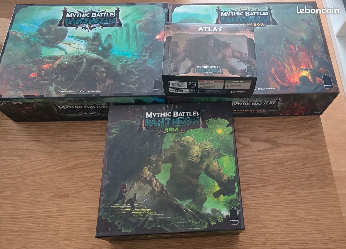 Mythic Battles Pantheon – Lot Kickstarter (image 1)