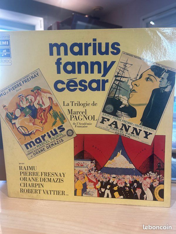 Vintage vinyle la trilogie Pagnol (image 1)