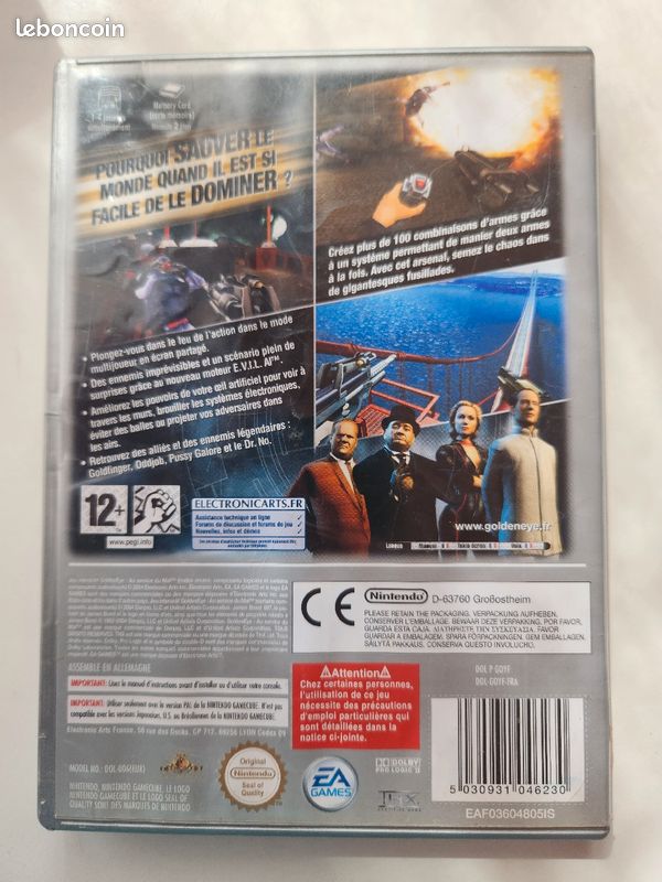 Goldeneye au service du mal Choix des joueurs Fr Gamecube (image 6)