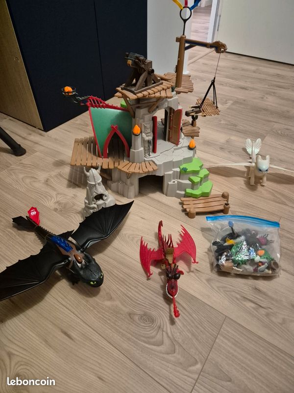 PLAYMOBIL 9243 Dragons - Campement de l'île de Beurk (image 1)